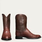 Santiag crocodile homme rétro au style cowboy
